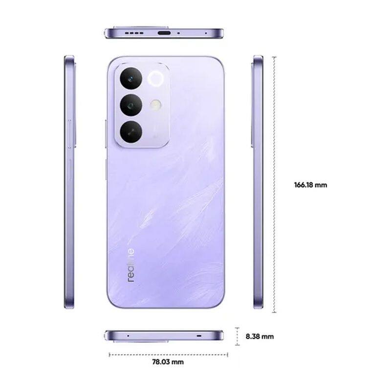 Smartphone Celular Realme C85 5G 256GB, 8GB RAM, Tela 6,67